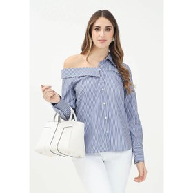 Resim Only Onlmaia Ls Asimetrik Yaka Kadın Gömlek 15345955 (15345955) 