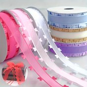 Resim 1 Rulo 3 Yıldız Premium Sevgililer Günü Aşk Kalp Tüll Bandı Çeşitli Renklerde - Polyester, DIY Kurdeleler, Saç Aksesuarları, Çiçek Düzenlemeleri ve Hediye Paketleme için İdeal - Şükran Günü, Noel, Düğün Süslemeleri için Mükemmel 