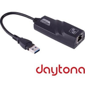Resim Daytona CF13 USB 2.0 Yüksek Hızlı Ethernet Lan Ağ Adaptör RJ45 Çevirici 