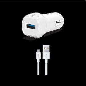 Resim T.tec 2ckqc01c Ttec Speed Charge Araç Şarj + Type-c Kablo 