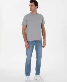 Resim Cacharel Açık Mavi Slim Fit Pamuk Karışımlı Jean Pantolon Denim 