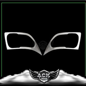 Resim Vw Crafter Krom Far Çerçevesi 2006-2017 Paslanmaz Çelik 