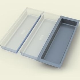 Resim tify Mutfak Çekmece Içi Tek Bölmeli Kepçelik-Kaşıklık 16cmX48cm(Boydan 4cm Kesilebilir) 