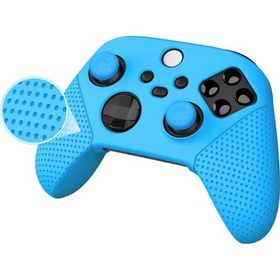 Resim Tyx-0626 Matris Xbox Series X-xbox Series S Joystick Analog Koruyucu Silikon Kılıf Mavi 