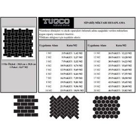Resim TUQCO Doğal Taş Basket Weave Traverten Cilalı Mermer Mozaik 