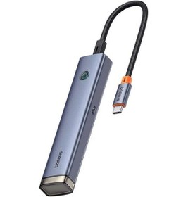 Resim Baseus Ultrajoy 6-port Hub - Uzay Grisi 