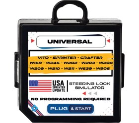 Resim Goldcar MB - Vw Crafter Esl Elv Universal Direksiyon Kilidi Emülatörü Simülatörü 