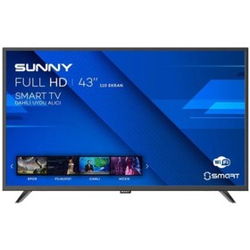 Resim Sunny SN43DAL13-TNR 43" 109 Ekran Uydu Alıcılı Full HD Smart LED TV 