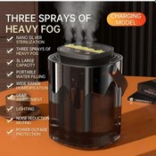 Resim Yeni Yaratıcı Nemlendirici Ev Atomizer 3l Büyük Kapasiteli Üç 