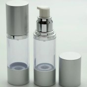 Resim D&B Boş Krem ve Losyon Şişesi 30 ml (4 Adet) (TEKRAR DOLDURULABİLİR) Airless Boş Şişe 