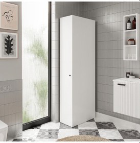 Resim Savana M Çok Amaçlı Banyo Dolabı Beyaz 