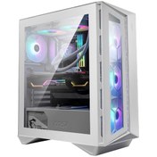Resim MSI MPG GUNGNIR 110R ARGB Tempered Glass USB 3.2 Beyaz Mid Tower Kasa 
