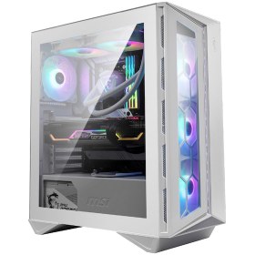 Resim MSI MPG GUNGNIR 110R ARGB Tempered Glass USB 3.2 Beyaz Mid Tower Kasa 