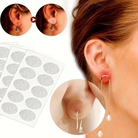 Resim 50/100/200 adet Kadınların Görünmez Kulak Desteği Sticker'ları - Kulak Memesi Desteği Sticker'ları, Şeffaf Görünmez İz Bırakmayan Yapışkan, Kulak Memesi Uzatılmasını ve Genişlemesini Önler, Kulak Memesi Koruyucu Film 