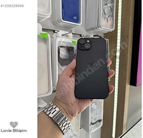 Resim Apple iPhone 15 İkinci El TR | 256 GB | Siyah 