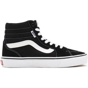 Resim Vans Wm Filmore Hi Kadın Siyah Bilekli Sneaker Siyah 