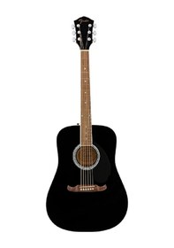 Resim Fender 0971113506 Fa-125ce Dreadnought Akustik Gitar Siyah - Ceviz Klavye Modern 3 3 Headstock Sadece Pürüzsüz Bir Çalım Deneyimi 