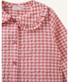 Resim Defacto Uzun Kollu Dokuma 2li Dokuma Pijama Kız Bebek H2651a526spbr96 Pembe-br96 
