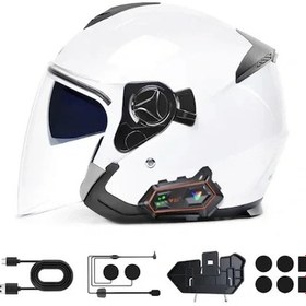 Resim Uslucan Alışveriş Y20 Max Kablosuz Motosiklet Kask Intercom 