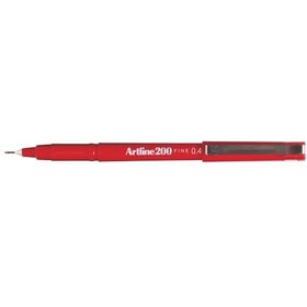 Resim Artline 200 Fine 0.4 Mm Kırmızı 