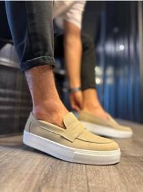 Resim Knack Günlük Klasik Ayakkabı 400 Vizon Süet 