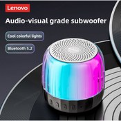 Resim K3 Plus Speaker Bluetooth Hoparlör - Rgb Renkli Işıklı Hoparlör - Tf Card Girişli 360° Stereo Lenovo