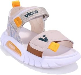 Resim Vicco Dekan 332P25Y203 Bej Ortopedik Günlük Erkek Çocuk Spor Sandalet 