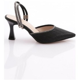 Resim Dgn Pm309-k342-1 Kadin Taş Süslemeli Topuklu Abiye Ayakkabi PM309-K342-1-1211-R1673 