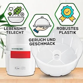 Resim ONIX TECH Kase elektrikli doğrayıcı Ø 126/123 x 56 mm A643 ila A645 modelleri için Moulinex La Moulinette için 