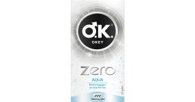 Resim Okey Zero Aqua 10'lu Prezervatif - Aromasız, Ekstra İnce, Kayganlaştırıcı ve Dermatolojik Testli 