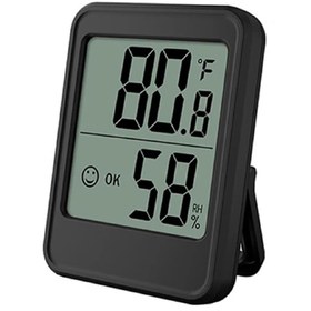 Resim Hobimtek MC40 Dijital Termometre İç Mekan Oda Sıcaklık Nem Ölçer Led Monitör Higrometre Isı Ölçer Derece 