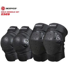 Resim Scoyco D329 Dizlik Dirseklik Takım 