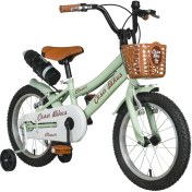 Resim CESA BİSİKLET Cesa Bikes Coffee Collectıon 16 Jant Özel Kabartma Etiket 4-7 Yaş Pastel Yeşil Çocuk Bisikleti 