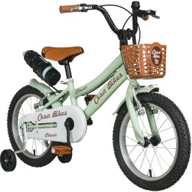 Resim CESA BİSİKLET Cesa Bikes Coffee Collectıon 16 Jant Özel Kabartma Etiket 4-7 Yaş Pastel Yeşil Çocuk Bisikleti 