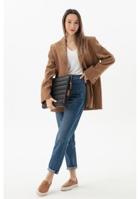 Resim Kapitone Laptop Kılıfı 15.6 & 16 İnç Düz Siyah 