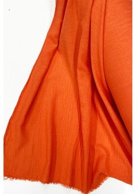 Resim Keten Kumaş - Organik Kumaş - Perde Kumaşı - Ince Keten - Kıyafet Için Kumaş Örtü Turuncu 7 Çok Renkli 