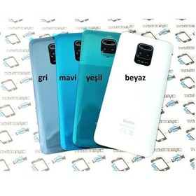 Resim Xiaomi Redmi Note 9S Arka Pil Batarya Kapağı (Kamera Le 