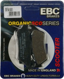 Resim Gilera Nexus 500 Ön Fren Balatası Ebc Sfa181 Balata 