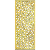 Resim Liar Dekor Liar Ahşap Seperatör (Paravan) - KSP-47 - (10 mm) - (85 cm x 210 cm) - (Gold) 