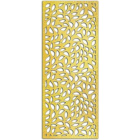 Resim Liar Dekor Liar Ahşap Seperatör (Paravan) - KSP-47 - (10 mm) - (85 cm x 210 cm) - (Gold) 