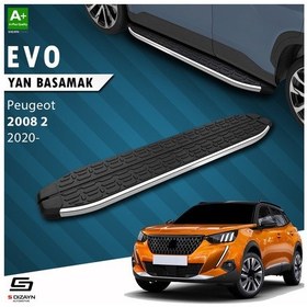 Resim S-dizayn Peugeot 2008 2 Evo Krom Yan Basamak 183 Cm 2020 Üzeri A+ Kalite 