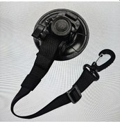 Resim Sunshine011 Sportulı Siyah Kapı Tutucu Kayışı - Rüzgar Ve Su Geçirmez Dayanıklı Siyah 