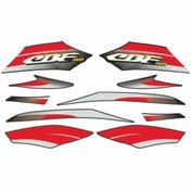 Resim Genel Markalar Honda CBF 150 Sticker Set Kırmızı, CBF Yapıştırma 