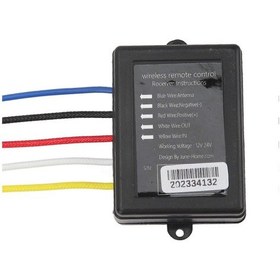 Resim Kablosuz Vinç Uzaktan Kumandası Dc 12v 24v 3'ü 1 Arada Dayanıklı El Kumandası Kontrol Cihazı Kamyon, Atv, Suv İçin 