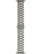Resim Watch Ultra 49mm Uyumlu Krd-93 Metal Zore Kordon-titanyum 