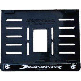 Resim Bajaj Dominar 3 Plastik Kırılmaz Motosiklet Plakalık 