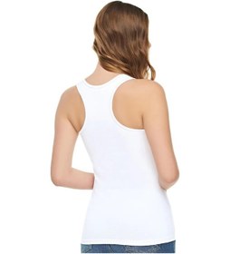 Resim Tutku Elit Kadın Modal Likralı Spor Geniş Askılı Atlet 2003 - 3 Adet 001 