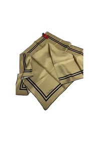 Resim Pierre Cardin Twill İpek Eşarp 05077 - 90 X 90 / Gold Gold 