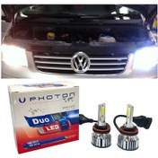Resim Vw Transporter T5 Led Xenon Uzun + Kısa Far Ampulü H4 Duo Yeni Seri Beyaz 
