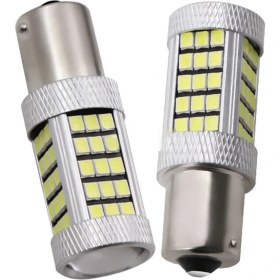 Resim Femex Eco Ba15s 93 Tek Duy P21w Tip 63 Ledli Düz Tırnak Beyaz 